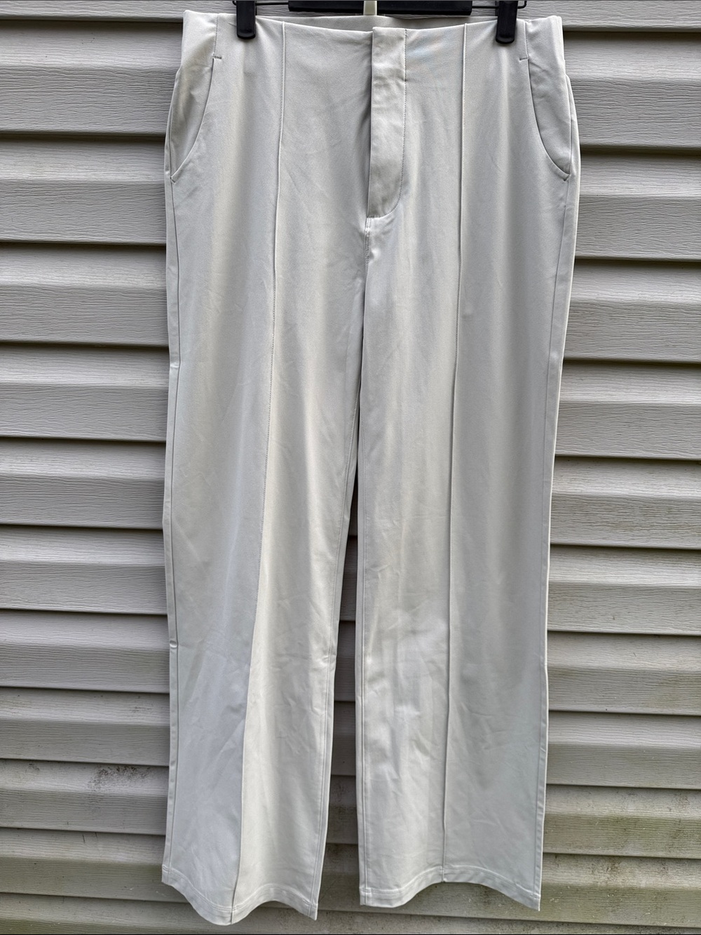 Vuori | Meta Wideleg Tailored Pants Gray size Medium